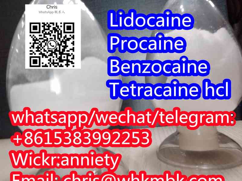 whatsapp: +86 153 8399 2253 Lidocaine Procaine Benzocaine - foto 8