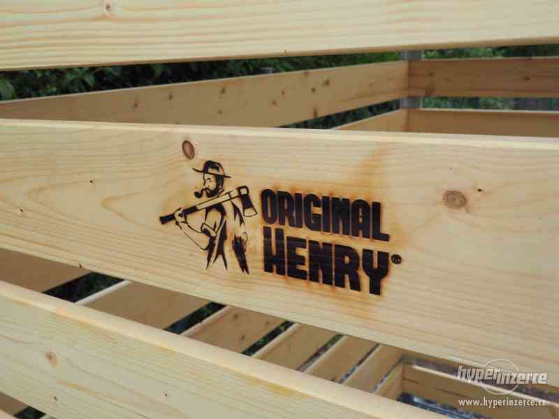 Kovový dřevník značky Henry - foto 13