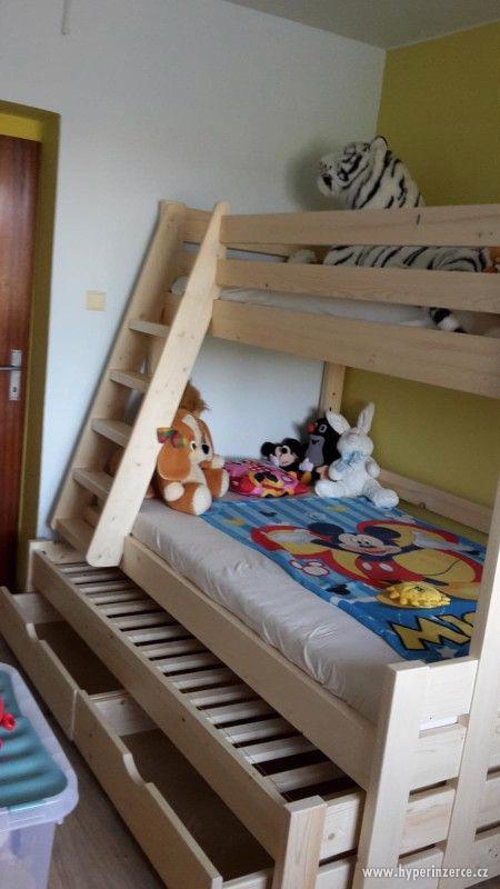 Dřevěná patrová postel(Palanda) - foto 2
