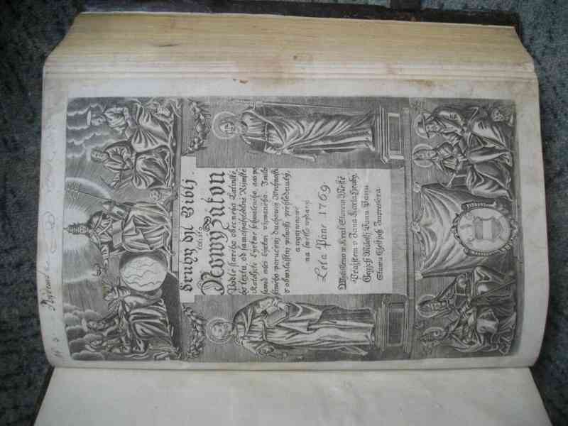 Bible Svatováclavská. Praha 1771 - foto 38