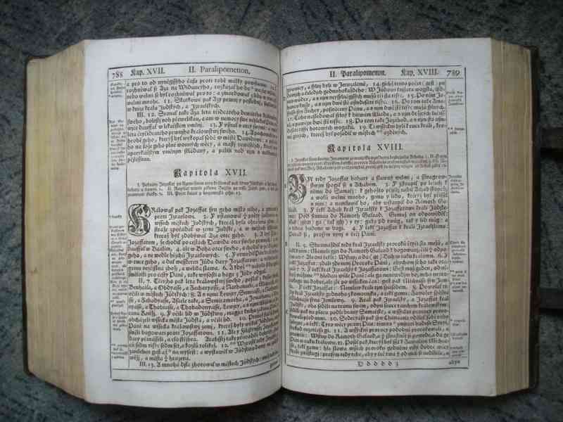 Bible Svatováclavská. Praha 1771 - foto 17