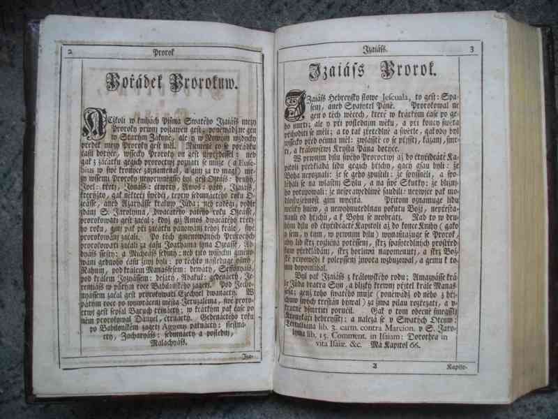 Bible Svatováclavská. Praha 1771 - foto 25