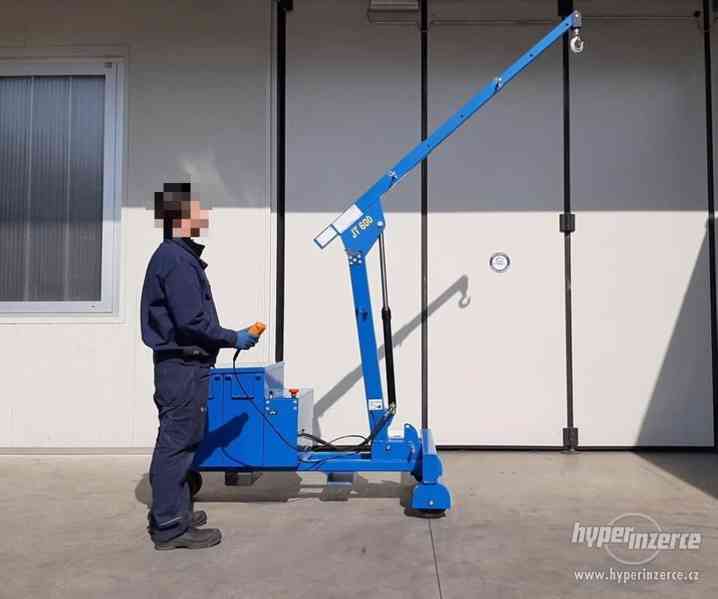 Polo-elektrický jeřáb JT600 - foto 4