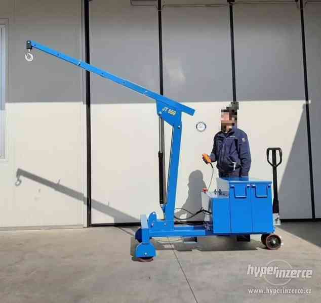 Polo-elektrický jeřáb JT600 - foto 8