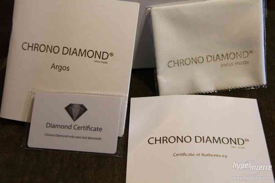 Hodinky s diamanty CHRONO DIAMOND /limitovana edice pc:50000 - foto 7