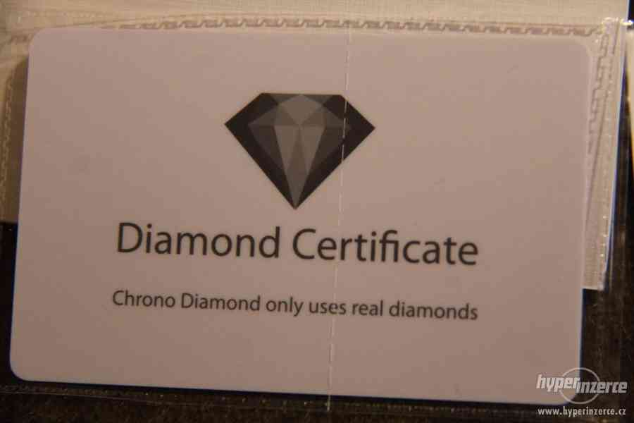 Hodinky s diamanty CHRONO DIAMOND /limitovana edice pc:50000 - foto 8