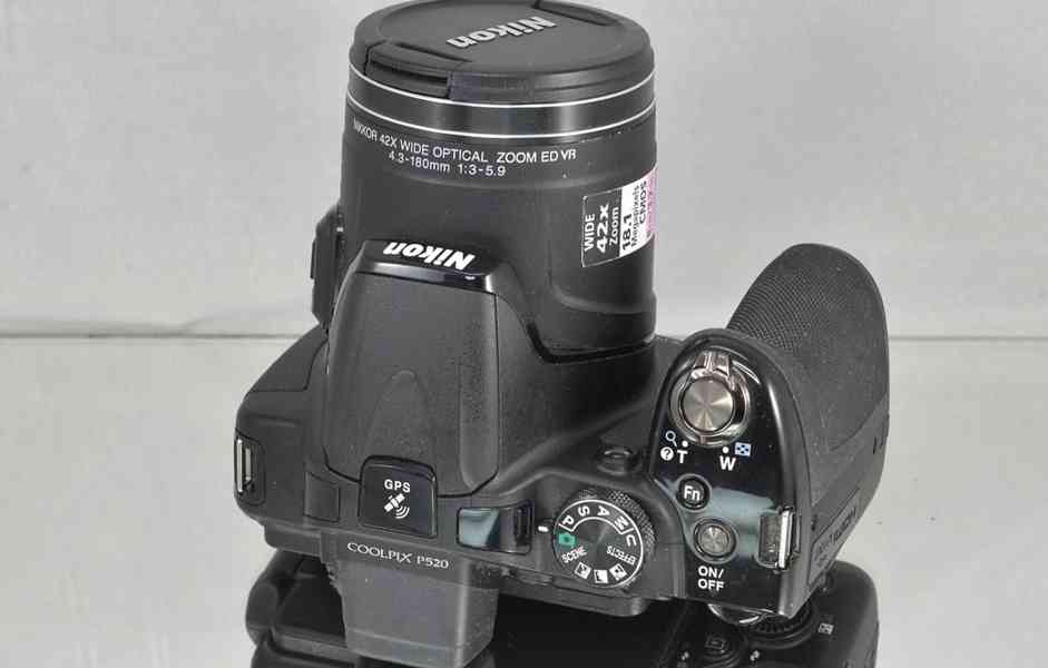 Nikon CoolPix P520 *42x Op.ZOOM*Full HDV*GPS - foto 7