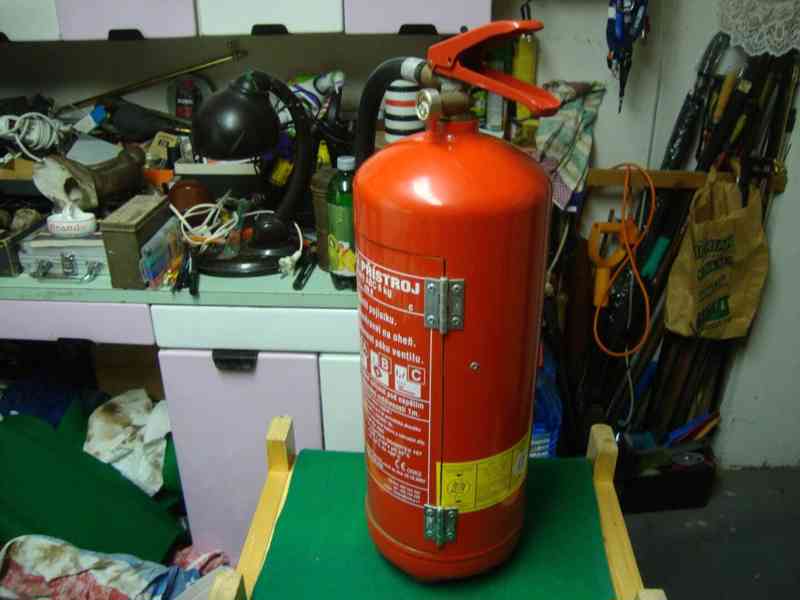 Hasící přístroj hasičák mini bar červený pěkný PC: 2600Kč - foto 2