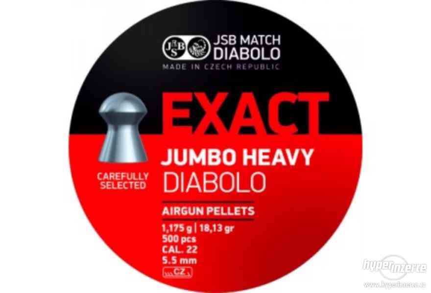 Diabolo JSB Exact Jumbo Heavy 500ks cal.5,52mm - foto 1