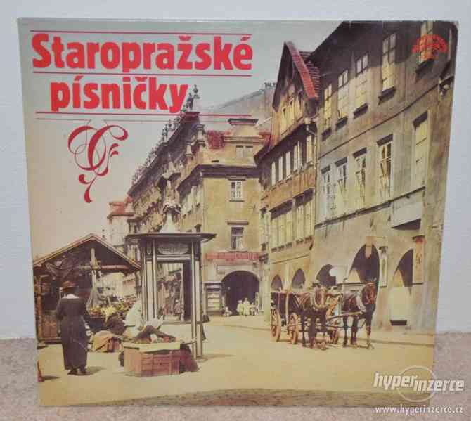 LP vinyl (gramodeska) Staropražské písničky - foto 1