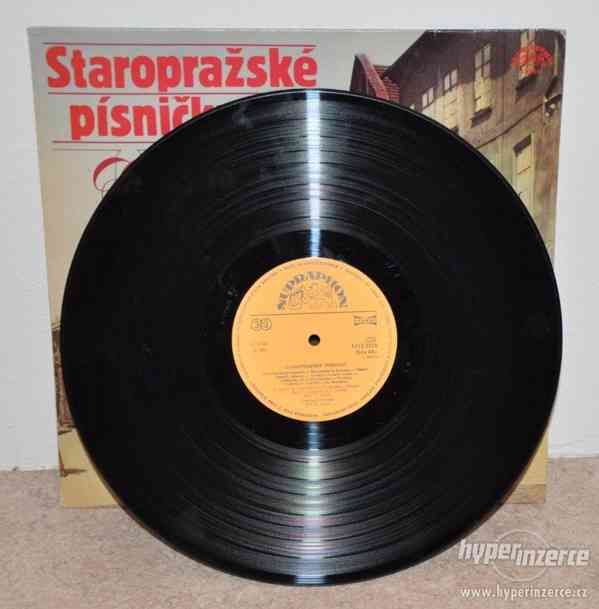 LP vinyl (gramodeska) Staropražské písničky - foto 4