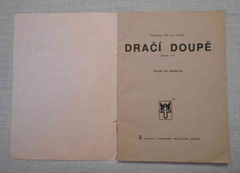 Dračí doupě Průvodce hrou pro začátečníky verze 1.2 - 1992 - foto 2