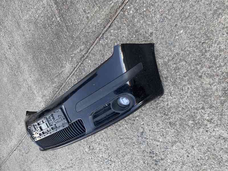 predni naraznik SKODA FABIA 1 I 05-07 cerny mlhy - foto 5