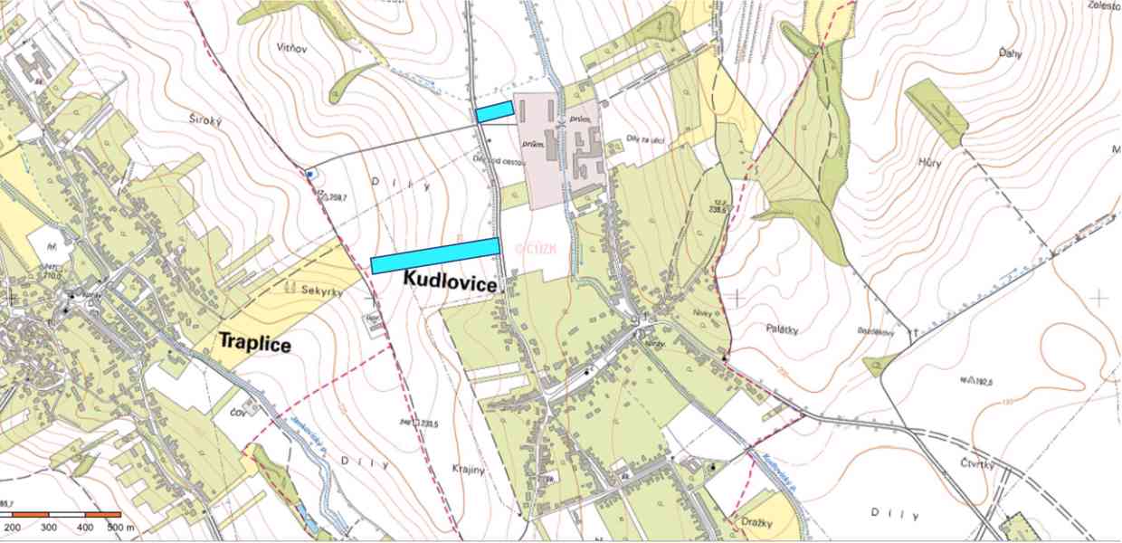 Prodej pozemků Kudlovice, Uherské Hradiště - foto 2