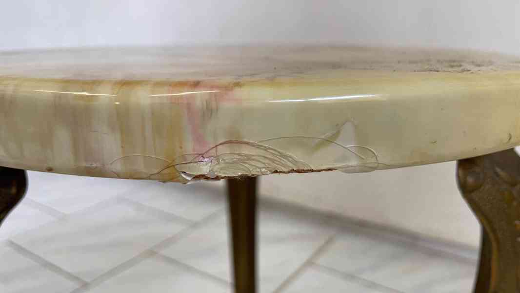 Mosazný stolek - foto 4