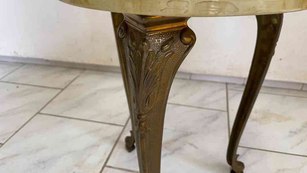 Mosazný stolek - foto 3