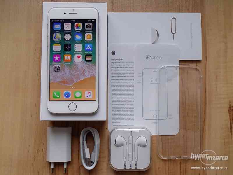APPLE iPhone 6 16GB Silver - ZÁRUKA - SUPER STAV - foto 1