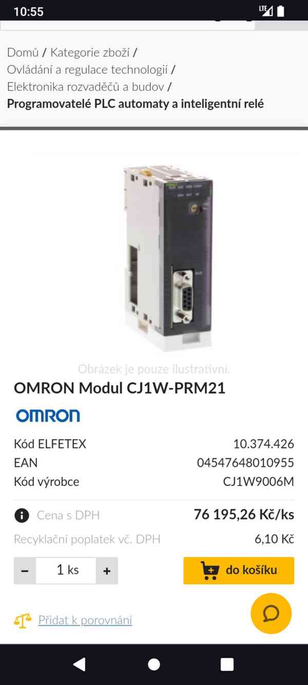 OMRON SYSMAC CJ1M CPU22 CPU unit ver.4.0 PLC Used, TOP stav, - foto 16