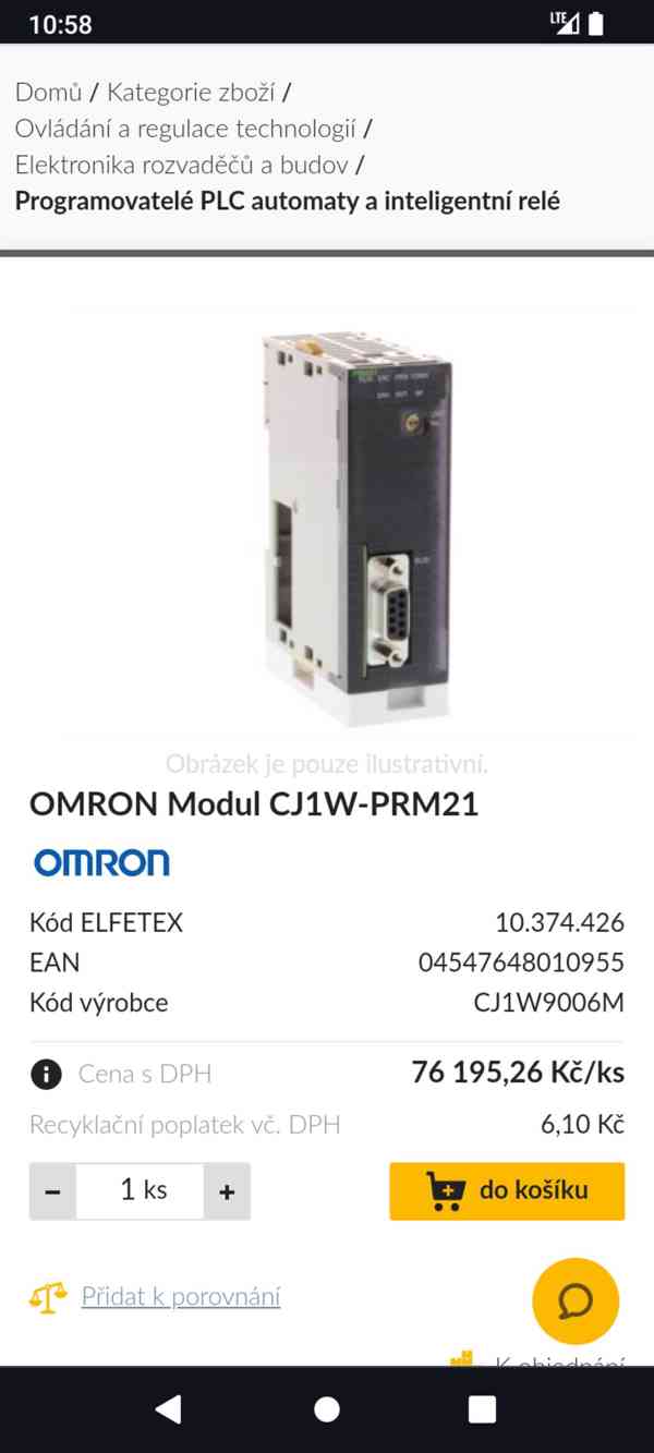OMRON SYSMAC CJ1M CPU22 CPU unit ver.4.0 PLC Used, TOP stav, - foto 17