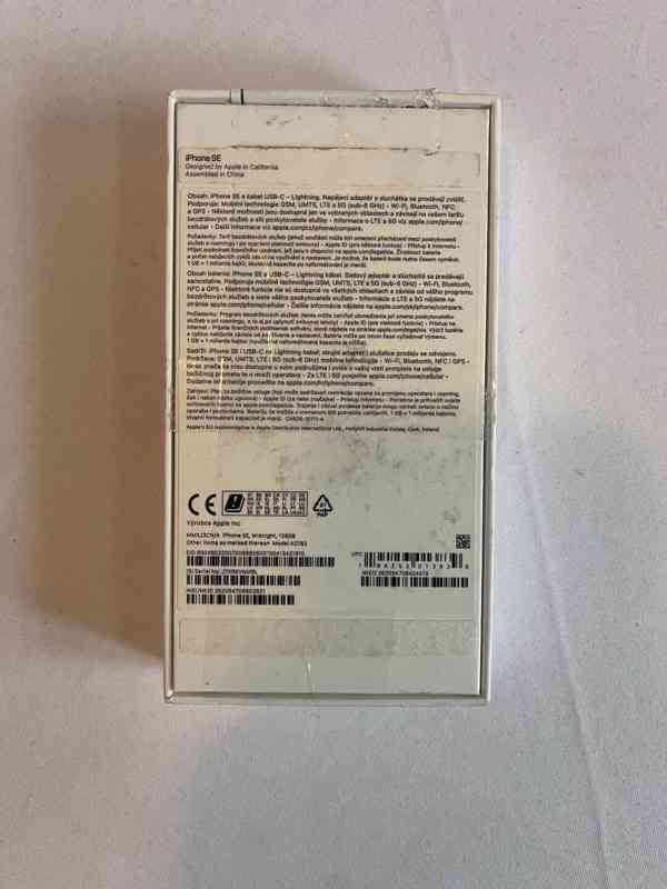 Apple iPhone SE 3.generace 128GB Midnight iCloud OFF, poš... - foto 8