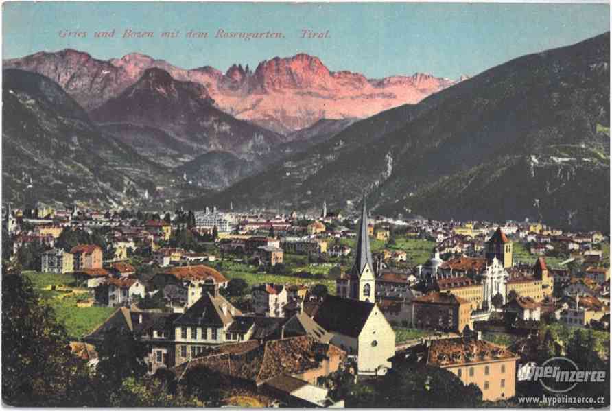 Stará pohlednice Tyroly - Gries - foto 1