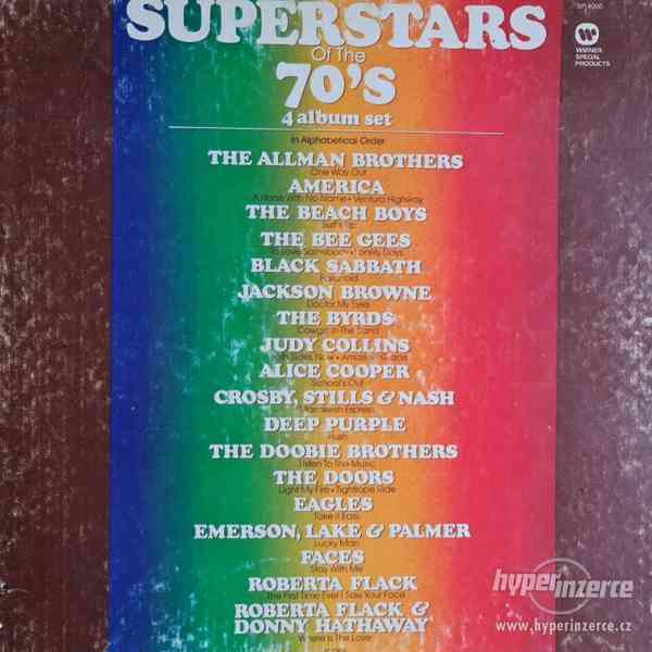 LP - SUPERSTARS OF THE 70'S - (4 LP) - foto 1