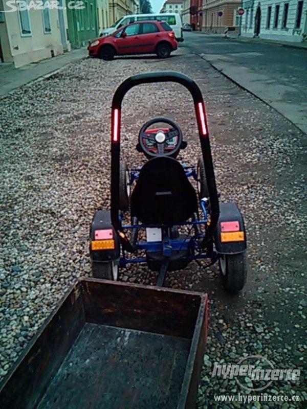 šlapací motokára - foto 4
