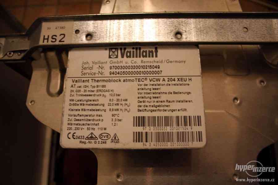 Vaillant Thermoblock Atmotec Vcw 204 Xeu Hl Ausdehnungsgefäß Tauschen plynovy kotel Vaillant Thermoblock atmoTEC VCW A 204 XEU - bazar