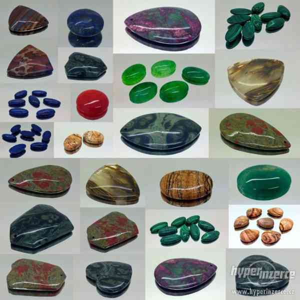 Mineraly/polodrahokamy/privesky/kabosony ... vyprodej ... - foto 1