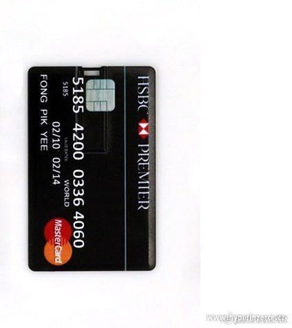 USB FLASH DISK 16GB BANK CARD - foto 1