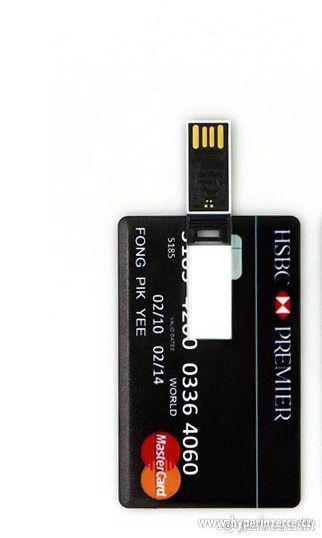 USB FLASH DISK 16GB BANK CARD - foto 2