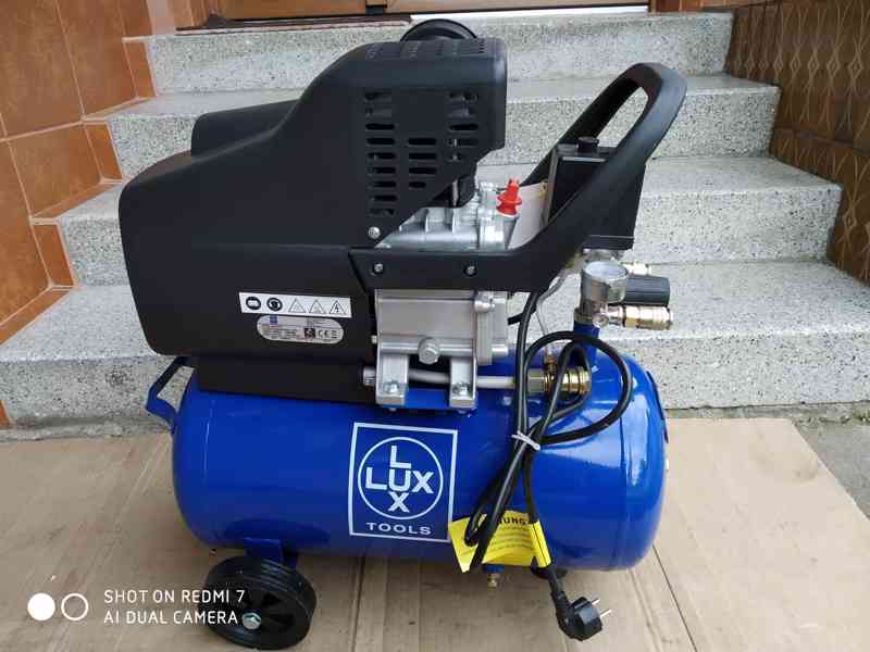 Prodám NEPOUŽITÝ olejový Kompresor LUX-TOOLS KPS-24/257  - foto 3