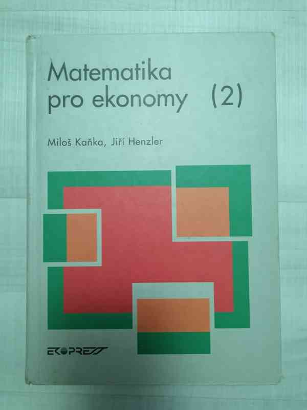 Matematika pro ekonomy 2 - foto 1