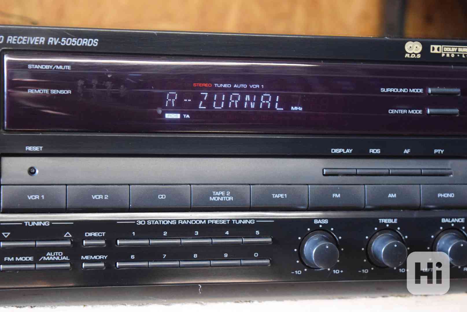 SHERWOOD RV-5050RDS LEVNÝ AV STEREO RECEIVER RDS ! - bazar ...