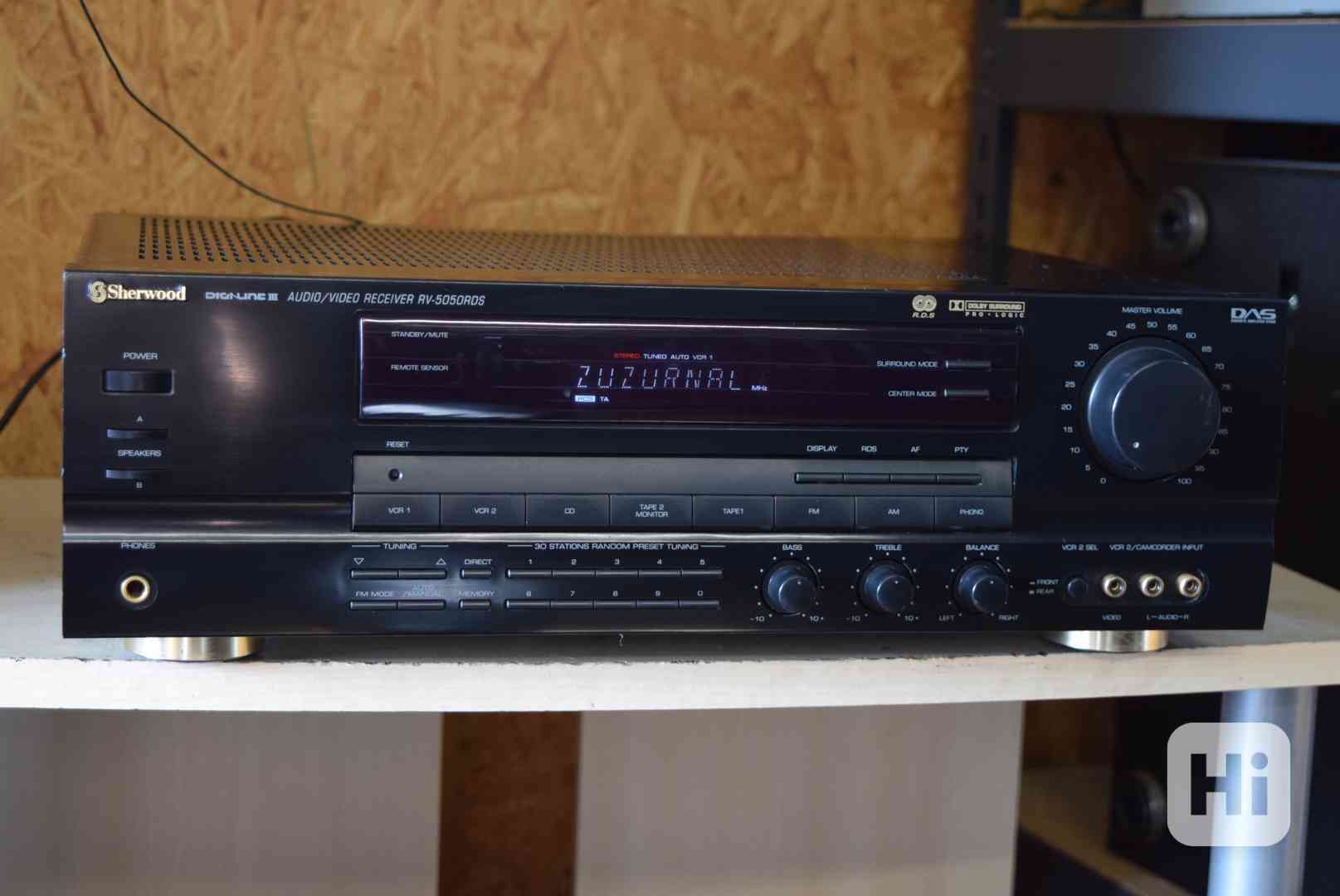 SHERWOOD RV-5050RDS LEVNÝ AV STEREO RECEIVER RDS ! - bazar ...