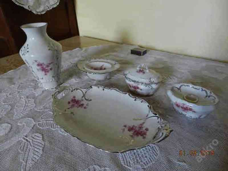 Luxusní set Royal Dux Czechoslovakia - 5 kusů - foto 1