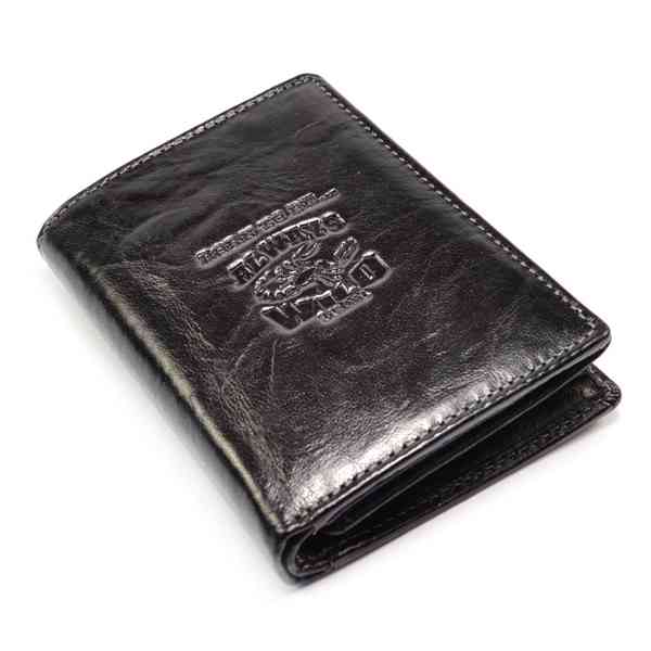 Pánská tenká kožená peněženka - foto 2