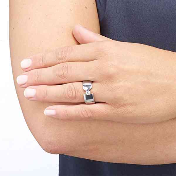 Heideman - Dámský prsten se zirkonem stříbrné barvy Velikost - foto 6