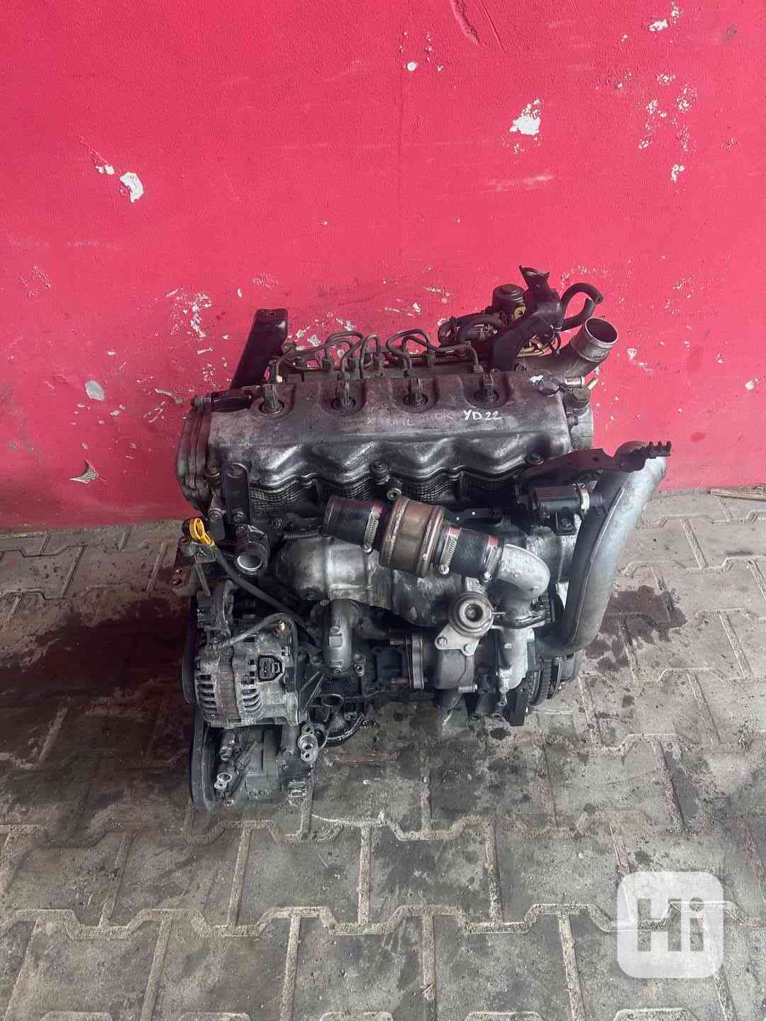 Motor Nissan X-Trail 2,2DCI 100KW YD22 záruka - foto 1