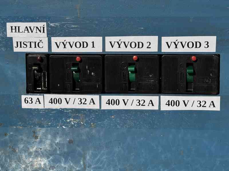 Stavební rozváděč 400 V, 63 A – max. 43,7 kW - foto 11