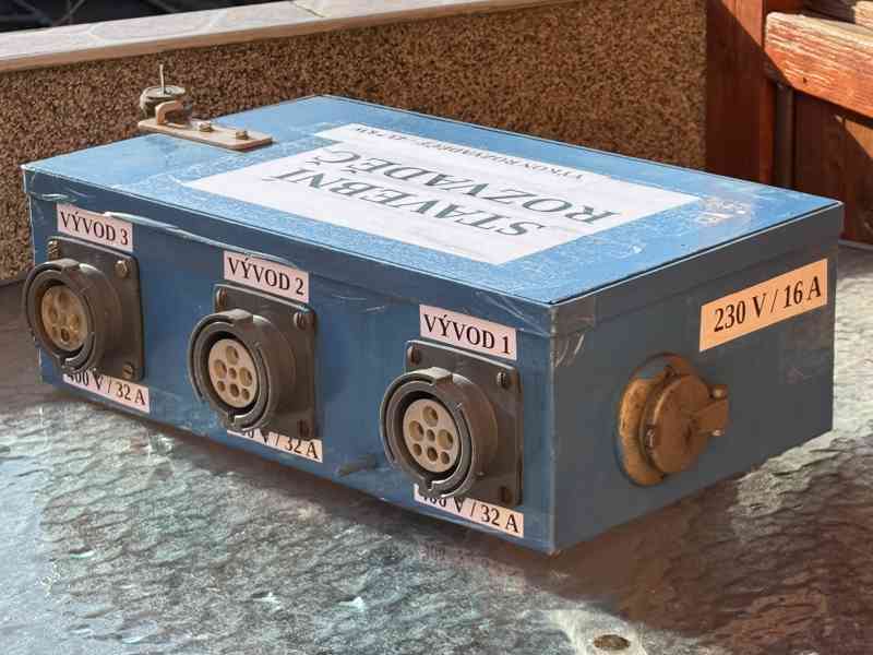 Stavební rozváděč 400 V, 63 A – max. 43,7 kW - foto 3