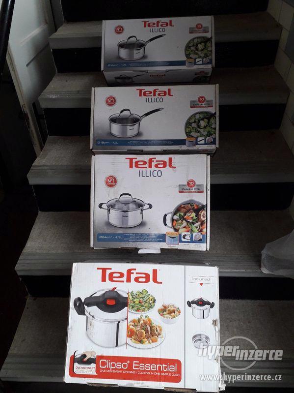 Tefal nerozbalené hrnce - foto 1