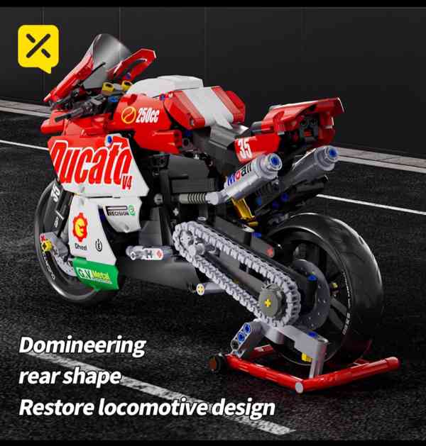 Stavebnice motorky Ducati  - foto 2