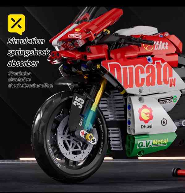 Stavebnice motorky Ducati  - foto 4