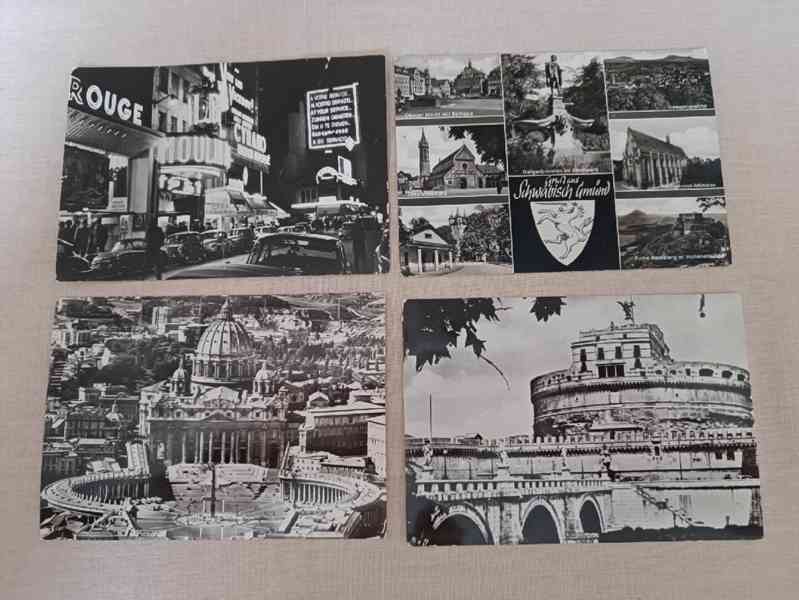 Staré pohlednice - Řím, Paříž, Neapol, Assisi,  Bologna... - foto 5