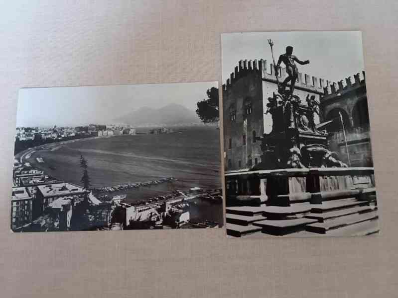 Staré pohlednice - Řím, Paříž, Neapol, Assisi,  Bologna... - foto 3