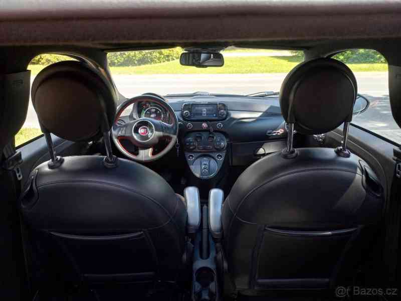 Fiat 500e 83 kw r.v. 2014, modrá metalíz - foto 3