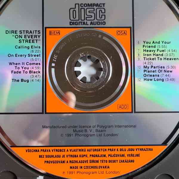 CD - DIRE STRAITS / On Every Street - foto 2