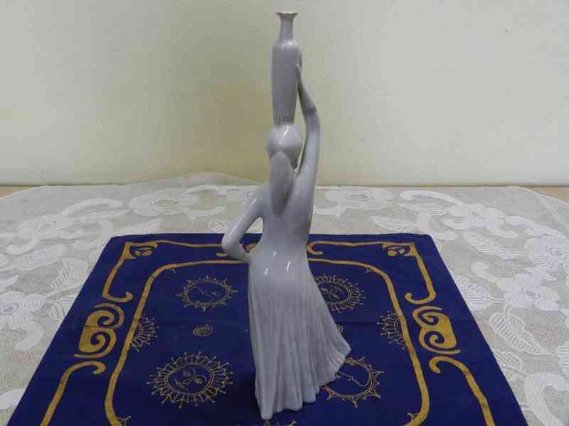 Stojící Dívka s Amforou Akt Brusel Lesov Czechoslovakia  - foto 6