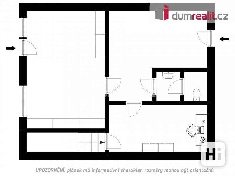 pronájem nebytového prostoru k podnikání, 65 m2, Lovosice - foto 10